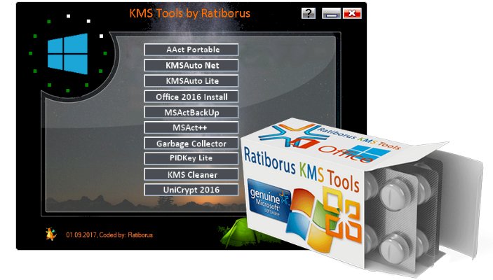 Ratiborus KMS Tools | აქტივატორი